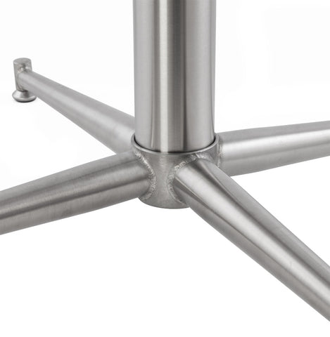 Table foot 'TARGET' 110 in stainless steel