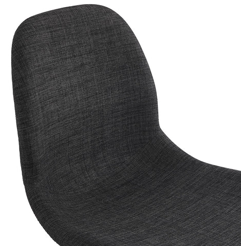 Desk chair 'TAVIRA' in dark gray fabric