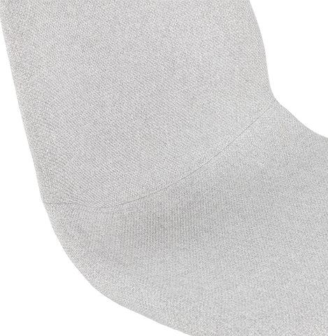 Office chair 'TAVIRA' in light grey fabric