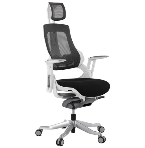 Ergonomic office chair 'TEKNIK' in black fabric