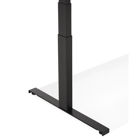 Black electric sit/stand desk 'TRONIK' - 140x70 cm