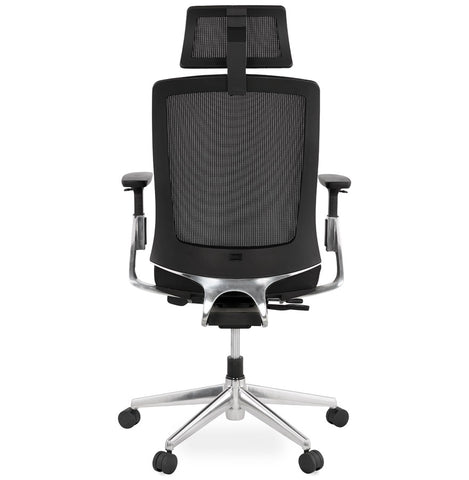 Design office chair 'ULTRA' in black fabric