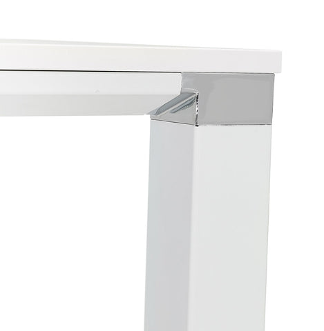 High table/desk in white wood 'XLINE HIGH TABLE' - 140x70 cm