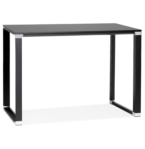 High table / desk in black wood 'XLINE HIGH TABLE' - 140x70 cm