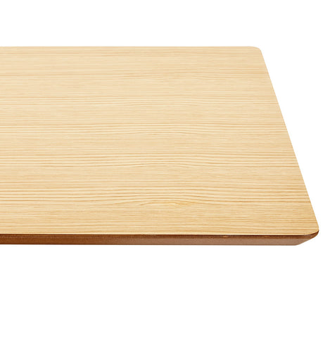 Design tafel / bureau 'ZUMBA' met naturel houten afwerking - 150x70 cm