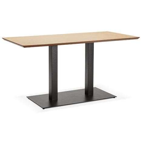 Design tafel / bureau 'ZUMBA' met naturel houten afwerking - 150x70 cm